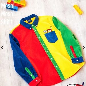 NWT in original bag Moshi Moshi Corduroy Shirt Size Large